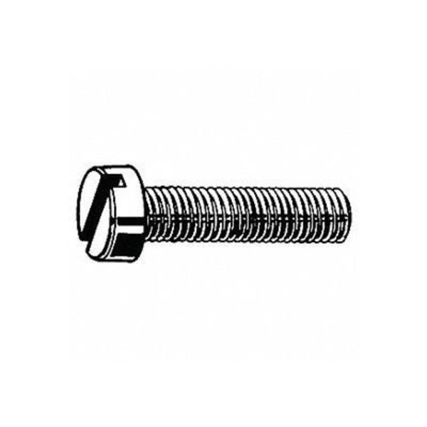 Titan Fasteners M8 x 1.25 x 25mm Cheese Head Machine Screw - Steel - Zinc - DIN 125B - Pkg of 100 CGC08025